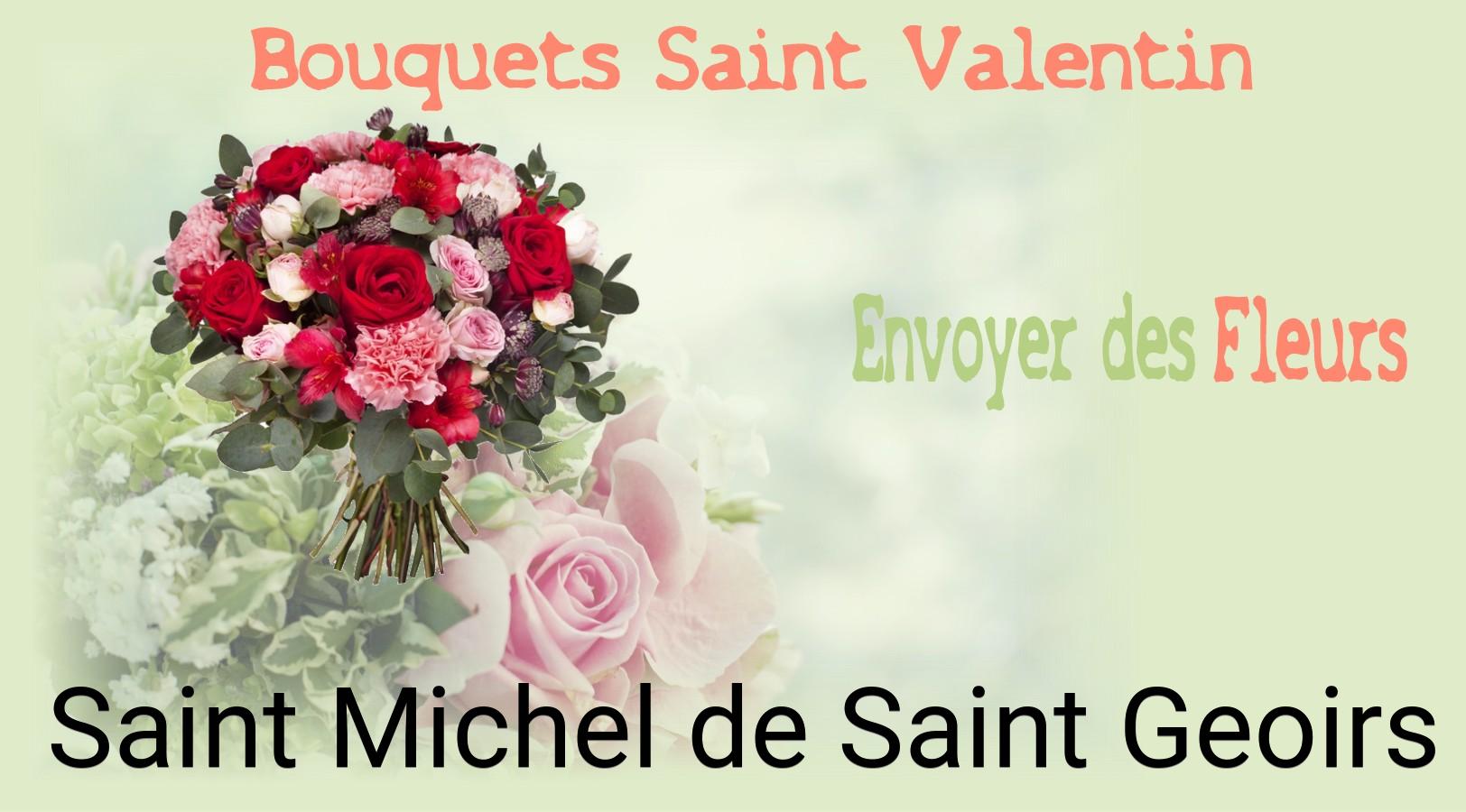 Roses de Saint-Valentin livrées à Saint-Michel-de-Saint-Geoirs